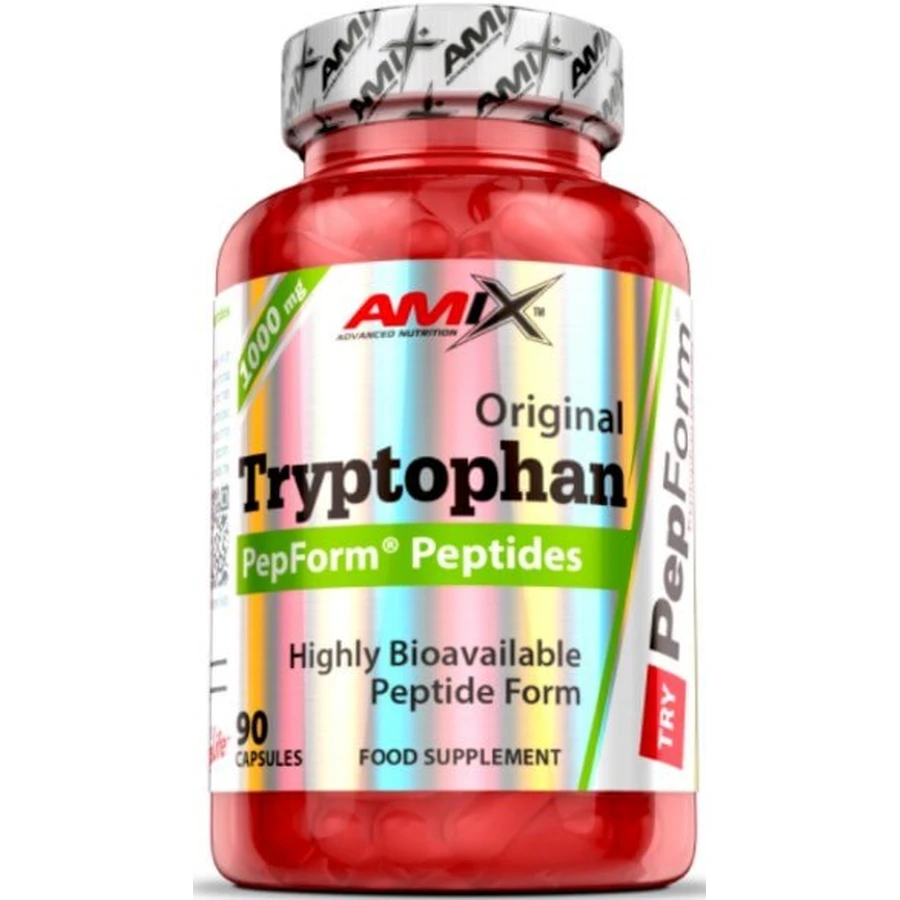 Аминокислота Amix Nutrition Tryptophan PepForm Peptides 500 мг, 90 капсул: цены и характеристики
