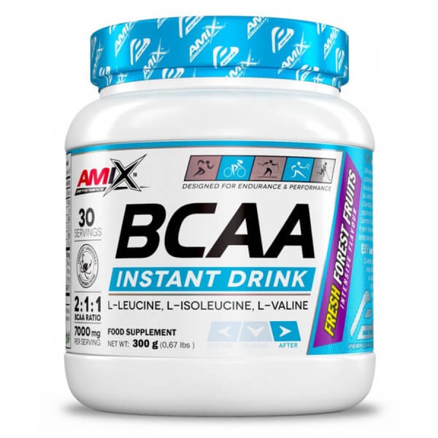 Амінокислоти Amix Performance BCAA Instant Drink Watermelon, 300 г: ціни та характеристики