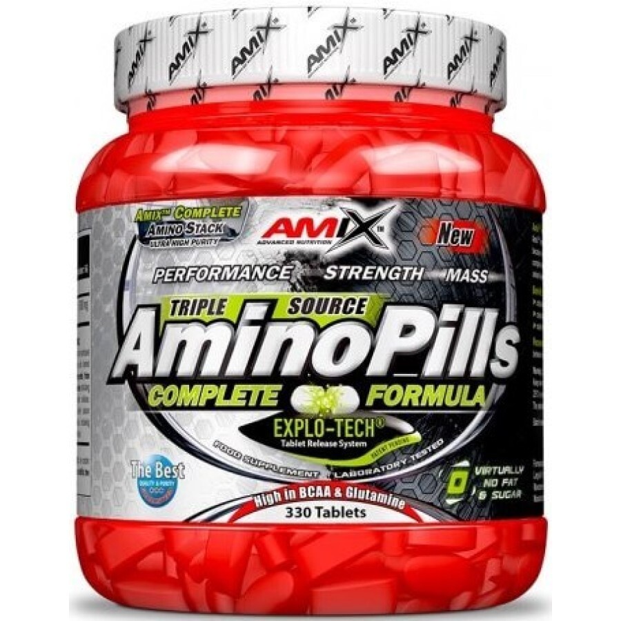 Комплекс амінокислот Amix-Nutrition Amino Pills, 330 таблеток: ціни та характеристики