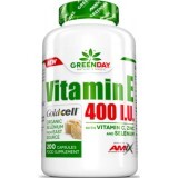 Витамин Е Amix GreenDay Vitamin E400 I.U. LIFE+, 200 капсул