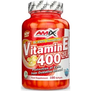 Вітамін Е Amix Vitamin E 400 IU, 100 софтгель