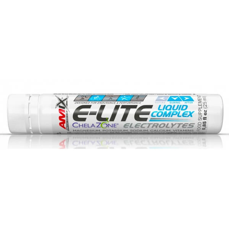 Вітаміно-мінеральний комплекс Amix E-Lite Electrolytes orange, 20 x 25мл: ціни та характеристики