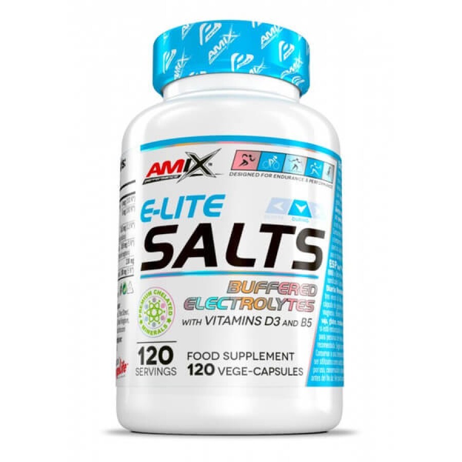 Витаминно-минеральный комплекс Amix Performance Amix E-Lite Salts, 120 капсул: цены и характеристики