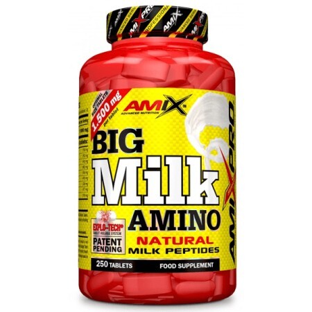 Жироспалювач Amix AmixPrо Amino Milk Peptide, 250 таблеток