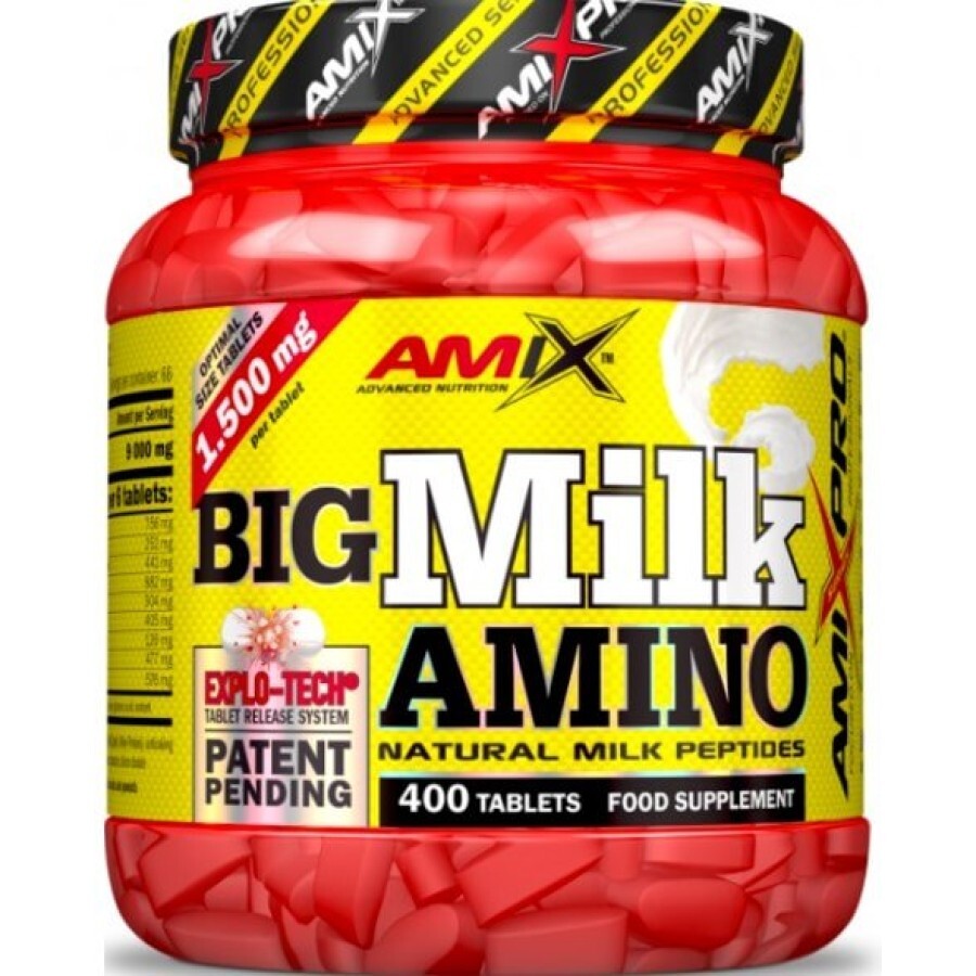 Жиросжигатель Amix AmixPrо Amino Milk Peptide, 400 таблеток: цены и характеристики