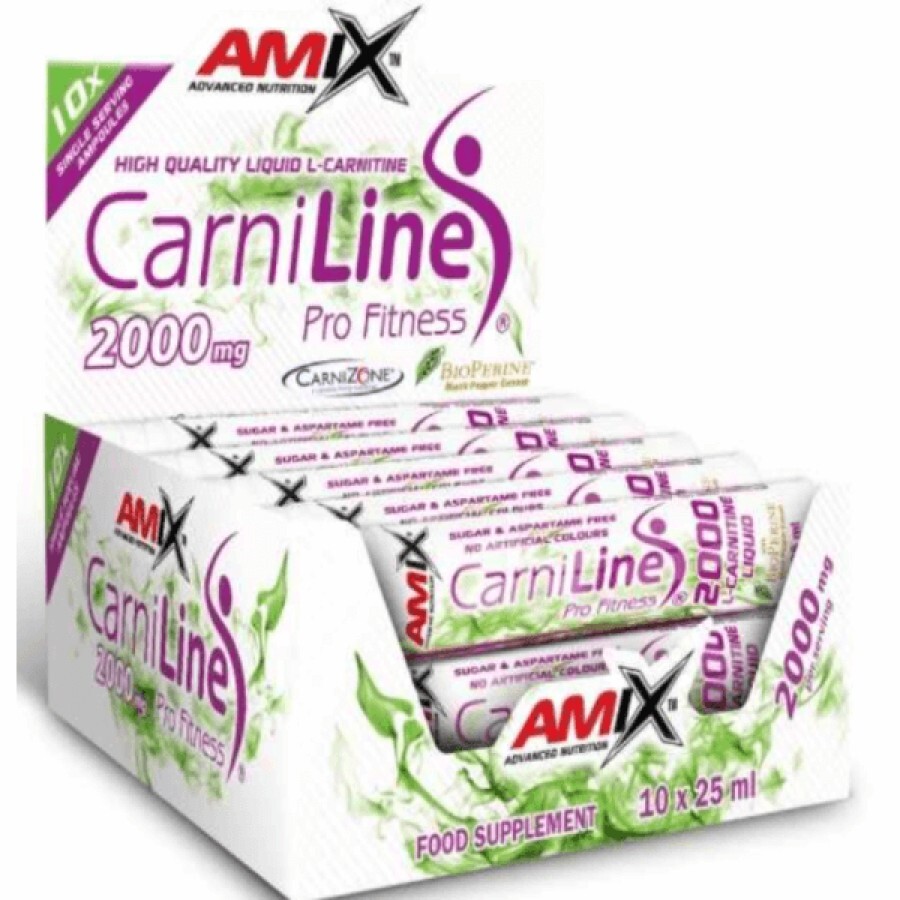 Жиросжигатель Amix CarniLine 2000 Рineapple, 10 ампул: цены и характеристики