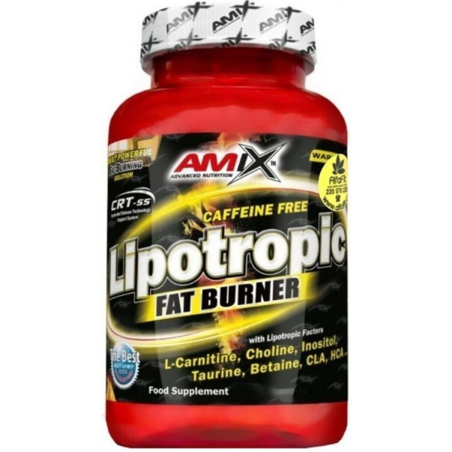 Жироспалювач Amix Nutrition Lipotropic Fat Burner, 100 капсул: ціни та характеристики
