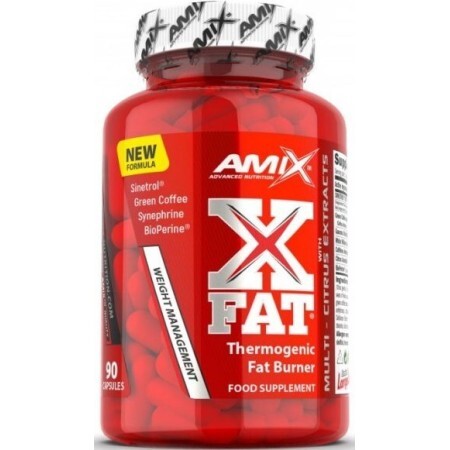 Жиросжигатель Amix XFat Thermogenic Fat Burner, 90 капсул