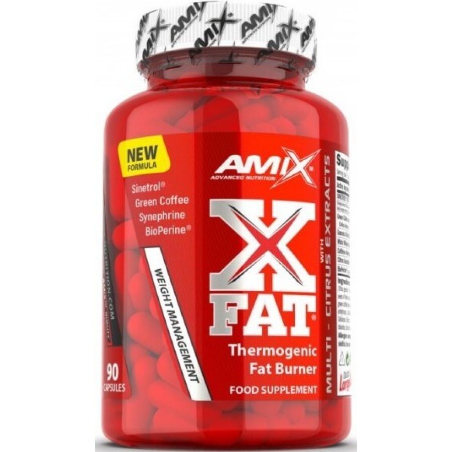 Жиросжигатель Amix XFat Thermogenic Fat Burner, 90 капсул: цены и характеристики