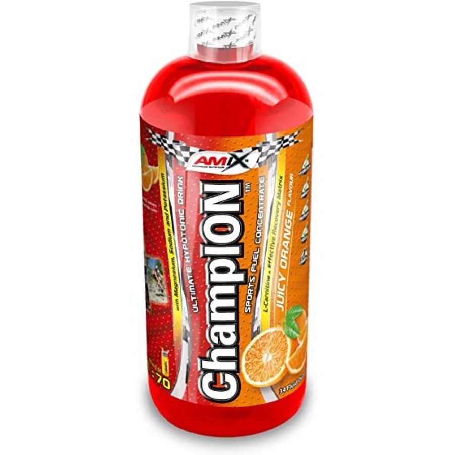 Ізотонік Amix Nutrition Champion Sports Fuel juicy orange, 1000 мл: ціни та характеристики