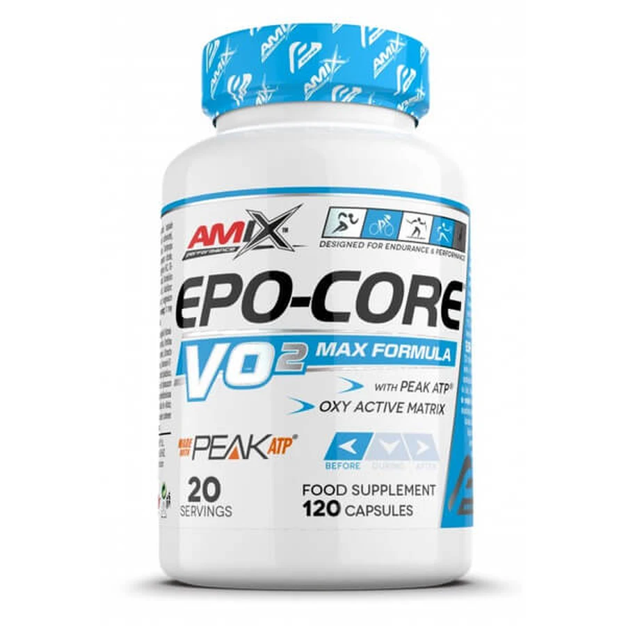 Передтренувальний комплекс Amix Performance Amix Epo-Core VO'2 MAX, 120 капсул: ціни та характеристики