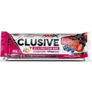 Протеиновый батончик Amix Exclusive Protein Bar forest fruits, 85 г