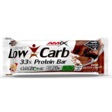 Протеїновий батончик Amix Low-Carb 33% Protein Bar Double-dutch chocolate, 60г
