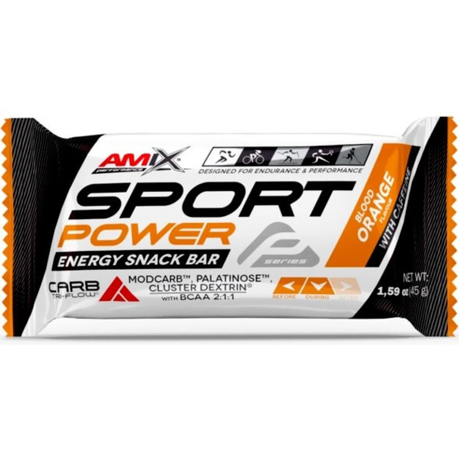 Протеиновый батончик Amix Performance Amix Sport Power Energy Cake Caffeine - blood orange, 45 г: цены и характеристики