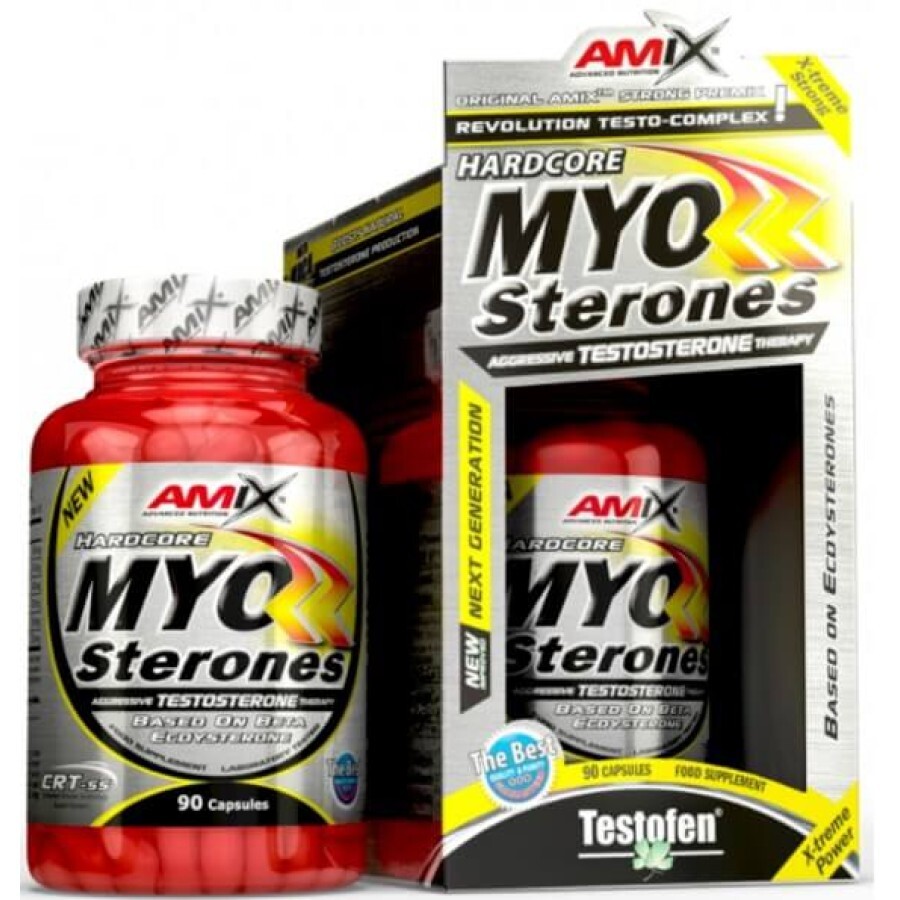 Тестостероновый бустер Amix Nutrition Myosterones with Testofen, 90 капсул: цены и характеристики