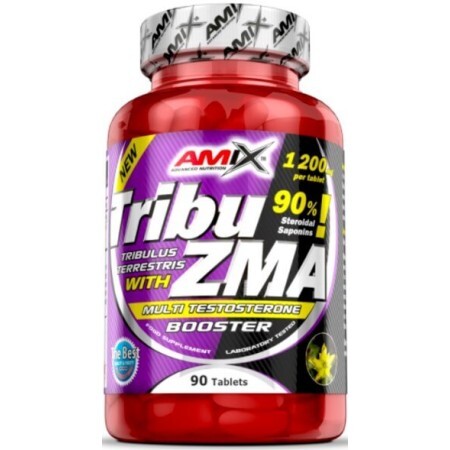 Тестостероновый бустер Amix Tribu-ZMA 1200 мг, 90 таблеток