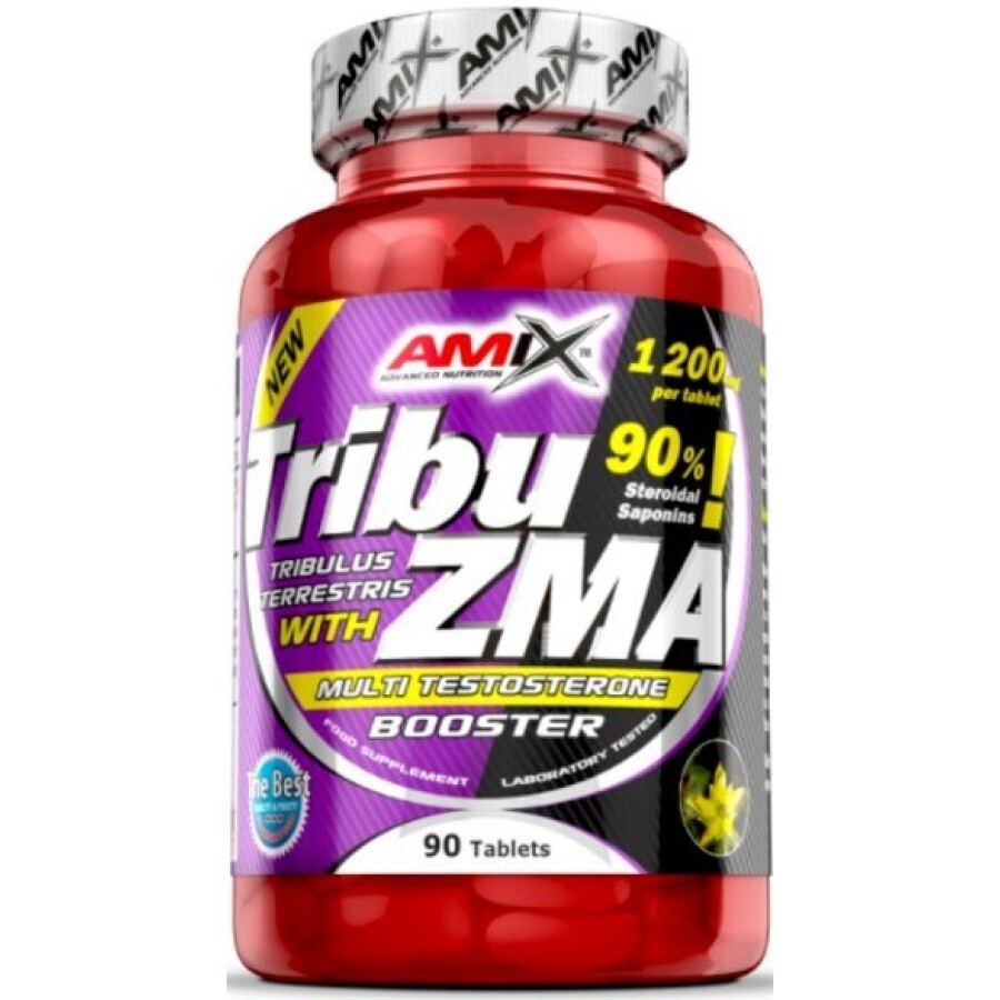 Тестостероновий бустер Amix Tribu-ZMA 1200 мг, 90 таблеток: ціни та характеристики