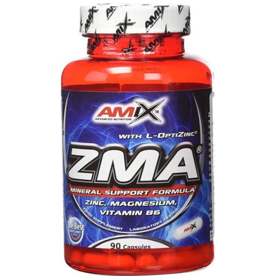 Тестостероновый бустер Amix ZMA, 90 капсул: цены и характеристики