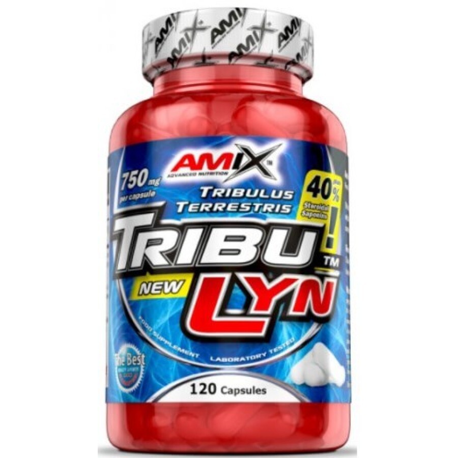 Трибулус Amix Nutrition TribuLyn 40% 750 мг, 120 капсул: ціни та характеристики