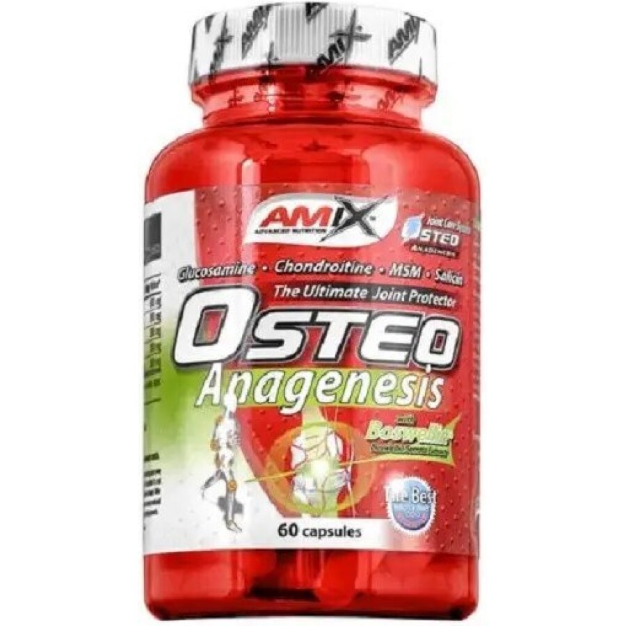 Хондропротектор для спорта Amix Osteo Anagenesis, 60 капсул: цены и характеристики