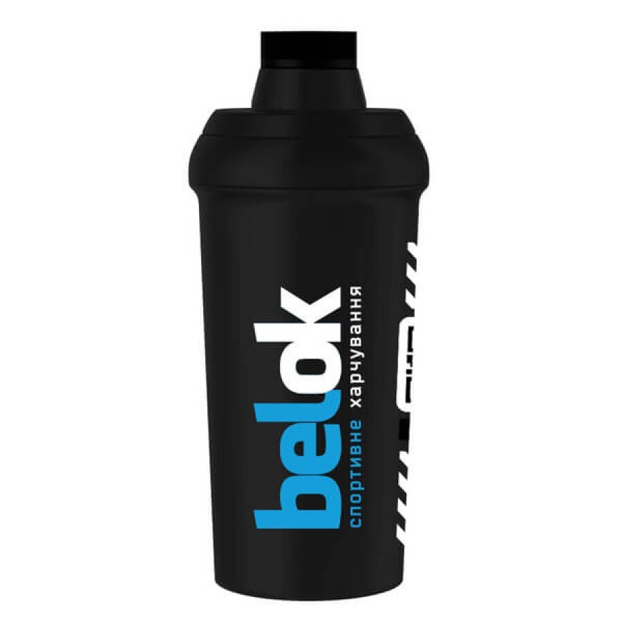Шейкер Belok + QR Shaker bottle Black, 750 мл: ціни та характеристики