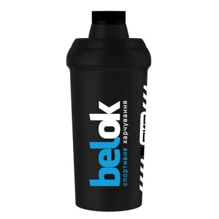 Шейкер Belok + QR Shaker bottle Black, 750 мл