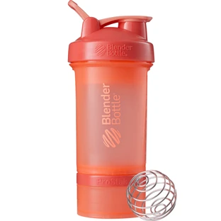 Шейкер BlenderBottle ProStak Coral c шариком, 650 мл