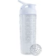 Шейкер BlenderBottle Sleek (Clamshell Patern) White/White c шариком, 820 мл