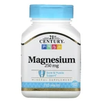 Магній, 250 мг, Magnesium, 21st Century, 110 таблеток: ціни та характеристики