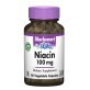 Ниацин (В3) 100 мг, Bluebonnet Nutrition, 90 вегетарианских капсул.