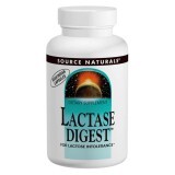 Лактаза, Lactase Digest, Source Naturals, 180 гелевих капсул