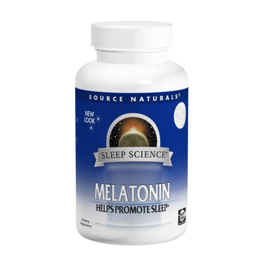 Мелатонін 1мг, Sleep Science, Source Naturals, 200 таблеток: ціни та характеристики