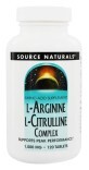L-Аргінін L-Цитруліновий Комплекс 1000мг, Source Naturals, 120 таблеток