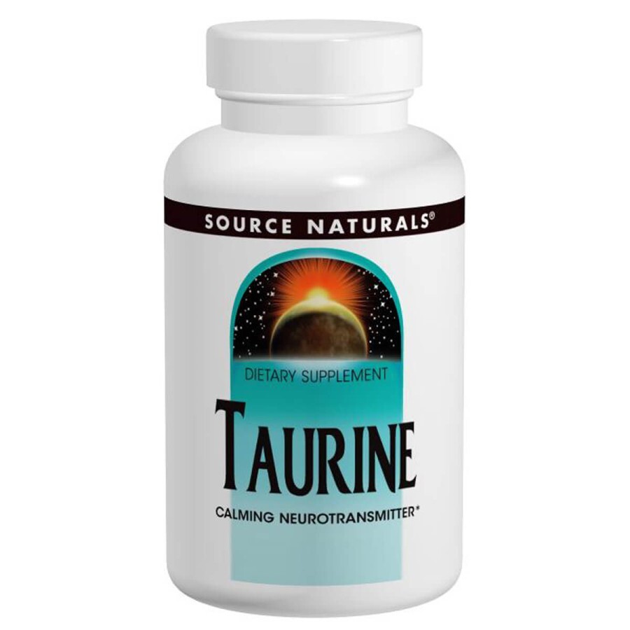 Таурин, 500 мг, Source Naturals, 60 таблеток: цены и характеристики