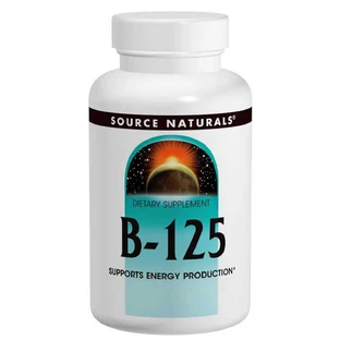 Комплекс Вітамінів Групи B 125мг, Source Naturals, 60 таблеток
