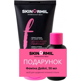 Подарочный набор Skinormil Экстрем+Дейли для интимной гигиены 150 мл + 50 мл