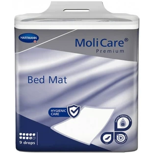 Пеленка поглощающая гигиеническая Hartmann MoliCare Premium Bed Mat с суперабсорбентом 9 капель 60x60 см 15 шт