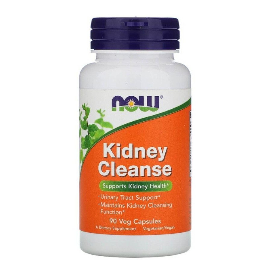 Очищення нирок, Kidney Cleanse, Now Foods, 90 вегетаріанських капсул: ціни та характеристики