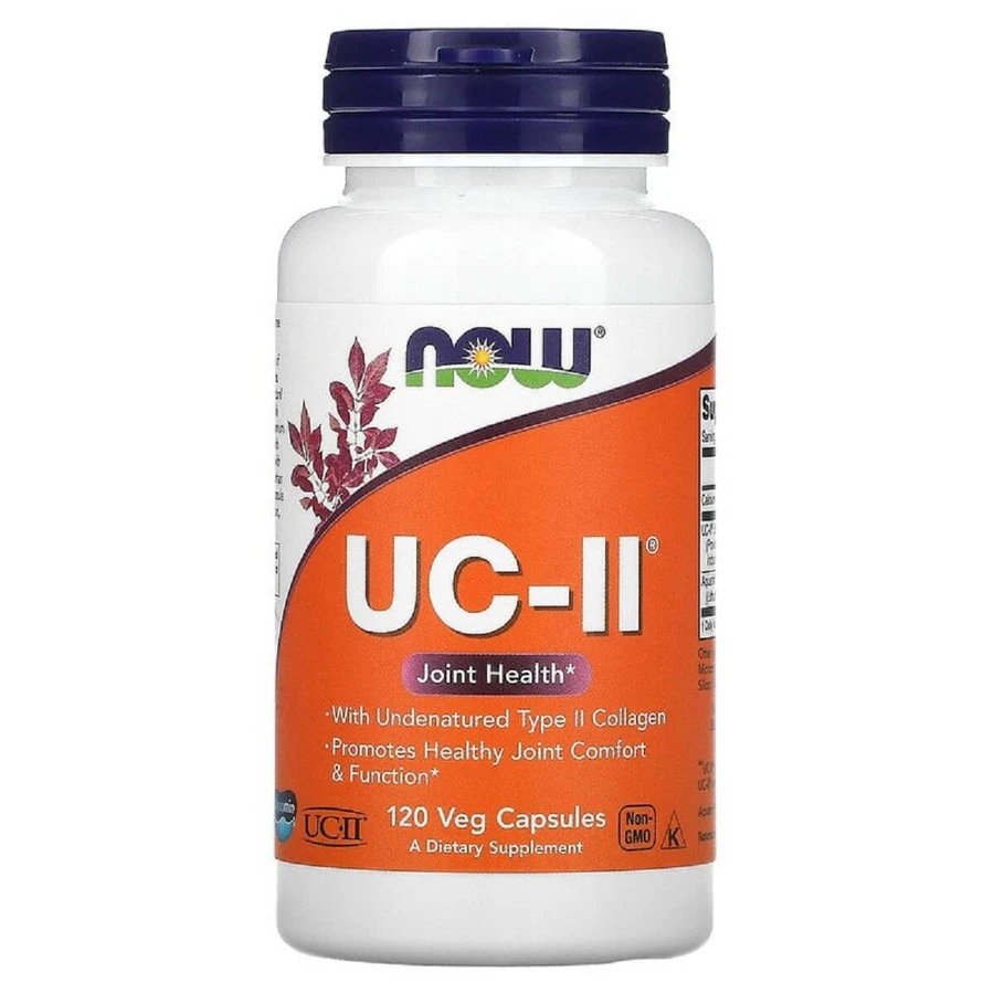 Коллаген натуральный, UC-II, Now Foods, 120 вегетарианских капсул: цены и характеристики