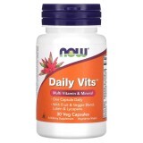 Комплекс Витаминов и минералов, Daily Vits, NOW Foods, 30 вегетарианских капсул