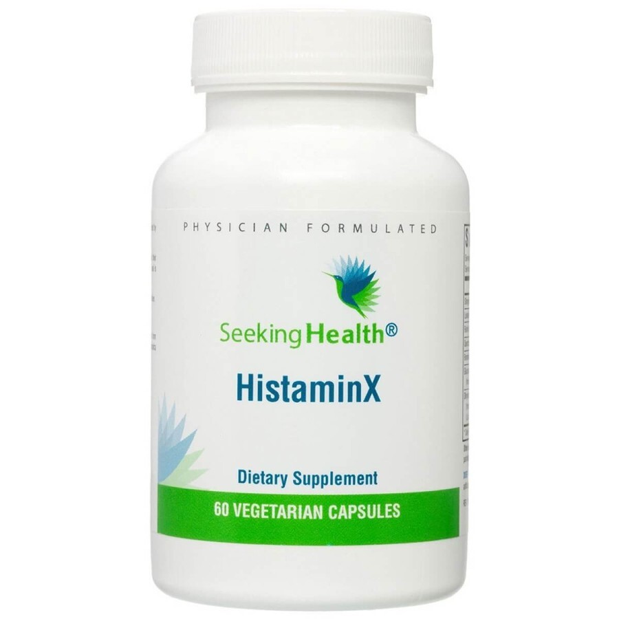 ГістамінX, HistaminX, Seeking Health, 60 вегетаріанських капсул: ціни та характеристики