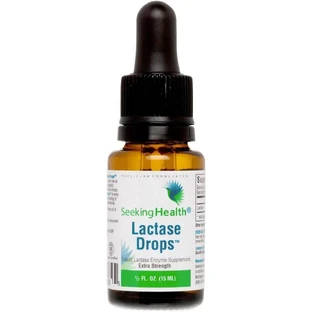 Лактаза в каплях, Lactase Drops, Seeking Health, 15 мл