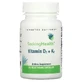 Витамин D3+K2, 5000 МЕ и 100 мкг, Vitamin D3+K2, Seeking Health, 60 вегетарианских капсул