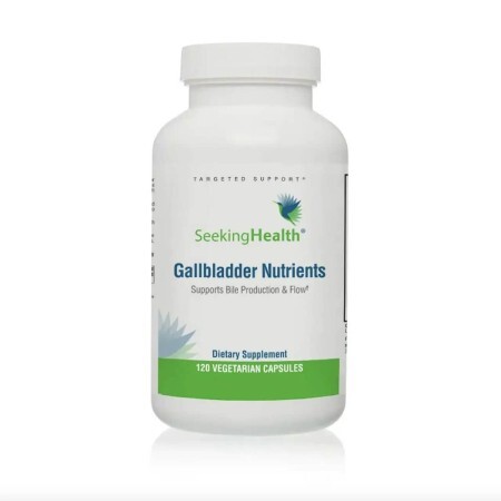 Питательные вещества для желчного пузыря, Gallbladder Nutrients, Supports Bile Production & Flow, Seeking Health, 120 вегетарианских капсул