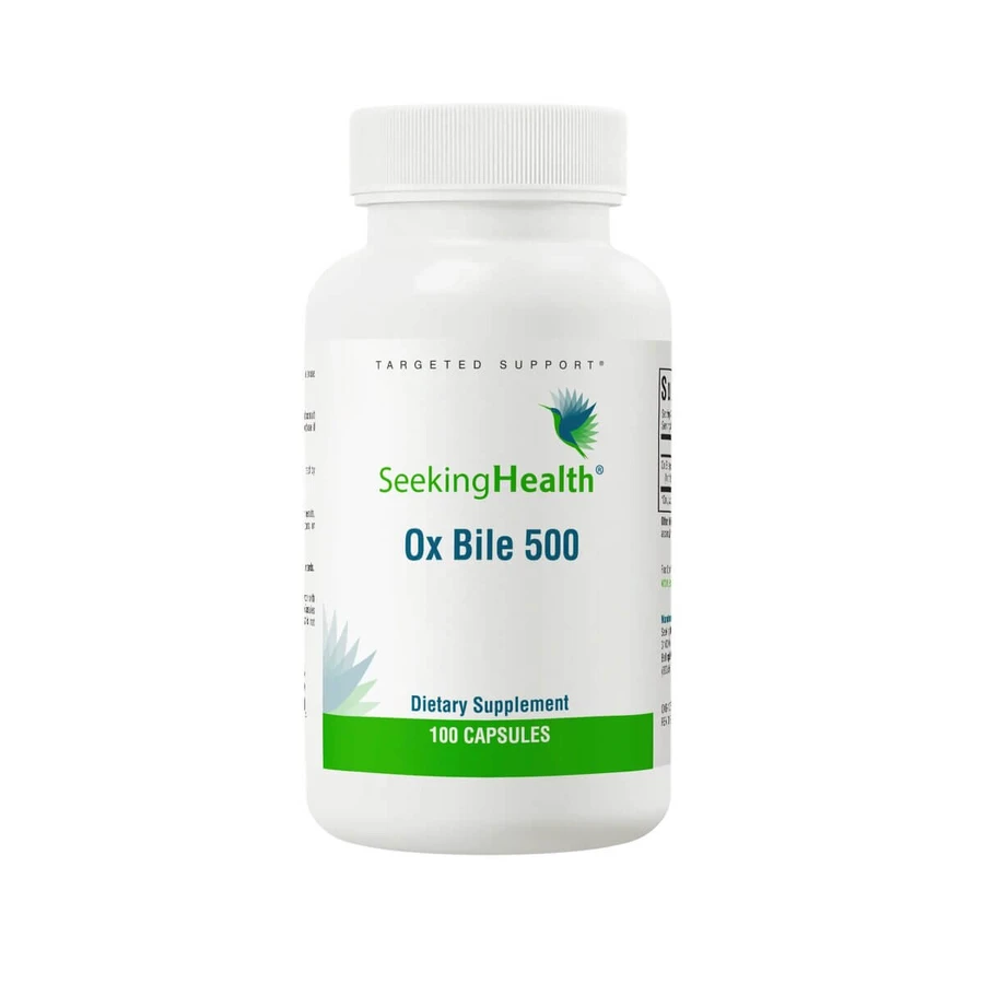 Бычья желчь, 500 мг, Ox Bile, Seeking Health, 100 капсул: цены и характеристики