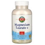 Таурат Магнію 400 мг, Magnesium Taurate+, KAL, 180 Таблеток: ціни та характеристики