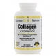 Колаген Гідролізовані пептиди + Вітамін С, Hydrolyzed Collagen Peptides + Vitamin C, Type I & III, California Gold Nutrition, 250 таблеток