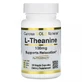 L-Теанин, 100 мг, L-Theanine, Supports Relaxation, California Gold Nutrition, 30 вегетарианских капсул