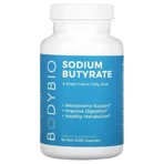 Бутират натрію, Sodium Butyrate, BodyBio, 60 капсул: ціни та характеристики