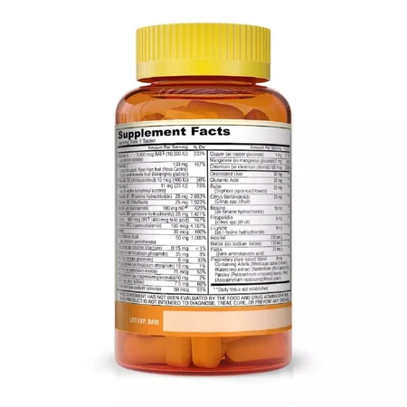 Натуральный Комплекс Супер Мультивитамины и минерали, Super Multiple 34 Vitamins and Minerals, Mason Natural, 100 таблеток: цены и характеристики